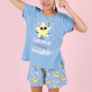 Pijama Azul Estrela
